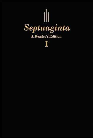 Ralhfs' Septuagint with Morphology